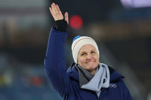 La presidenta del Comité Olímpico Internacional, Kirsty Coventry, el 14 de febrero de 2026 en los Juegos de Invierno de Milán-Cortina, en Predazzo, Italia