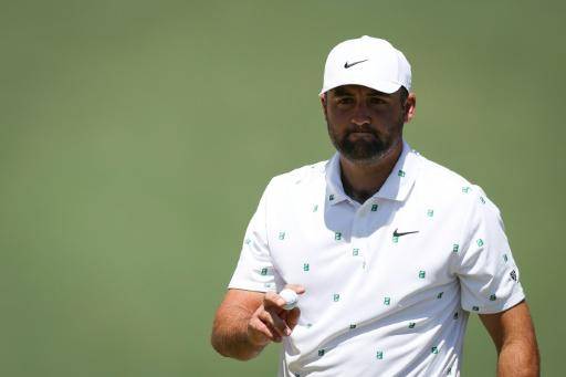 Scottie Scheffler durante la tercera ronda del Masters de Augusta el 11 de abril de 2026