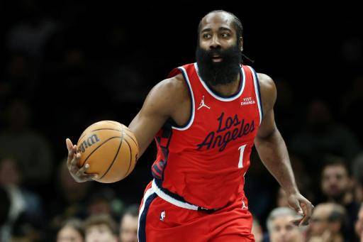 James Harden durante un partido con Los Angeles Clippers el 9 de enero de 2026