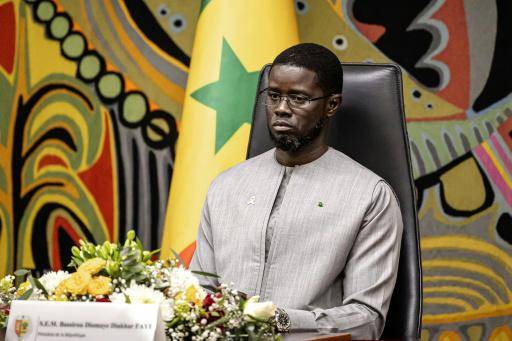 El presidente de Senegal, Bassirou Diomaye Faye, el 16 de octubre de 2025 en Dakar