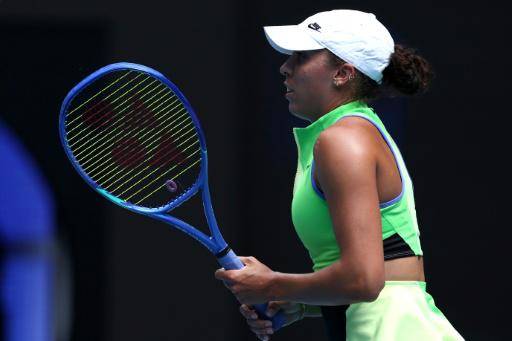 La estadounidense Madison Keys debuta con victoria en el Abierto de Australia, el 20 de enero de 2026 en Melbourne