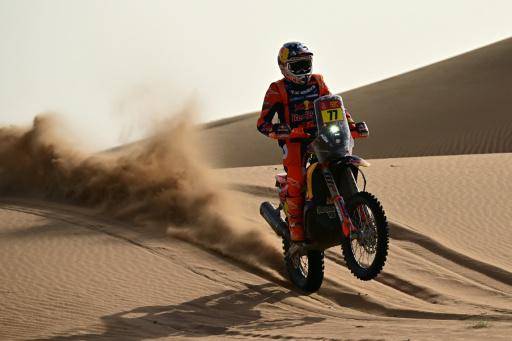 El piloto argentino Luciano Benavides durante la 7ª etapa del Rally Dakar, entre Riad y Wadi ad Dawasir, en Arabia Saudita, el 11 de enero de 2026