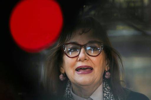 Dubravka Šuica, comisaria europea para el Mediterráneo, responde a la prensa a su llegada a un Consejo de Relaciones Exteriores de la Unión Europea, en Bruselas, el 20 de noviembre de 2025