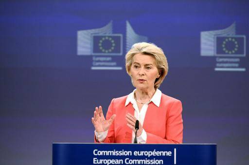 La presidenta de la Comisión Europea, Ursula von der Leyen, el 14 de enero de 2026 en Bruselas