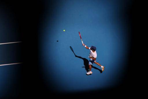 El tenista argentino Sebastián Báez, en Perth, el 2 de enero de 2026