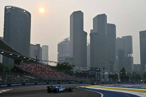 Meteorología extrema en Singapur, dura prueba para los pilotos de F1