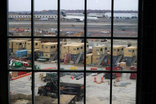 Caos organizado: el aeropuerto de Nueva York se renueva pero sigue funcionando