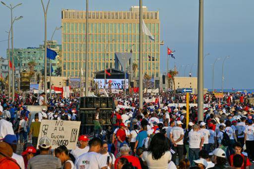 Trump endurece sanciones a Cuba en plena marcha del 1 de Mayo en La Habana