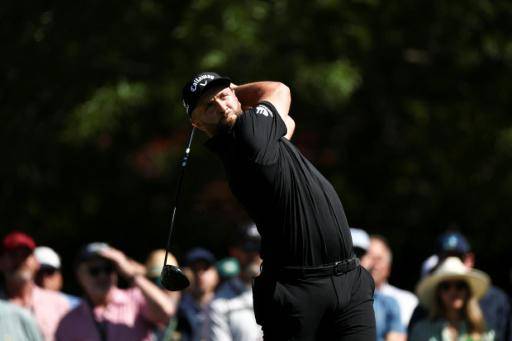 El español Jon Rahm durante la segunda ronda del Masters de Augusta el 10 de abril de 2026