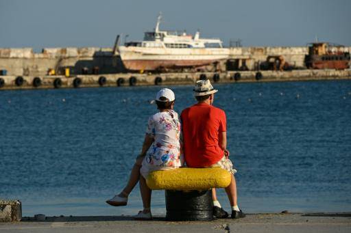 Veraneantes en el paseo marítimo de Yalta, en la Crimea anexionada, el 21 de julio de 2026