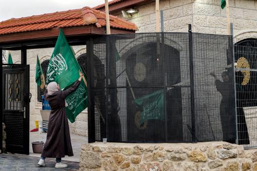 Tristeza y orgullo en el pueblo de Cisjordania del número dos de Hamás, muerto en Beirut