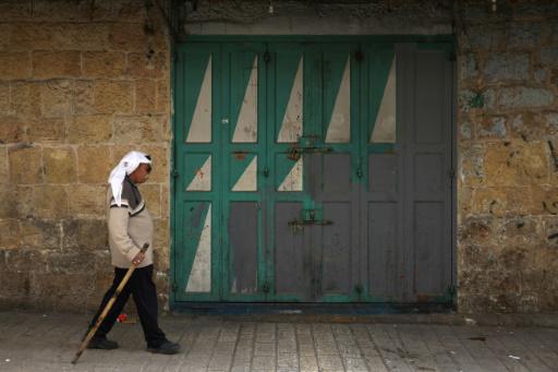 Palestinos en Cisjordania y Jerusalén en huelga para exigir el fin de la guerra en Gaza