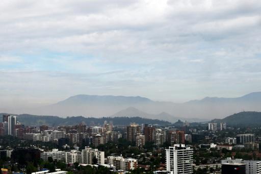 Nubes sobre Santiago el 19 de octubre de 2026
