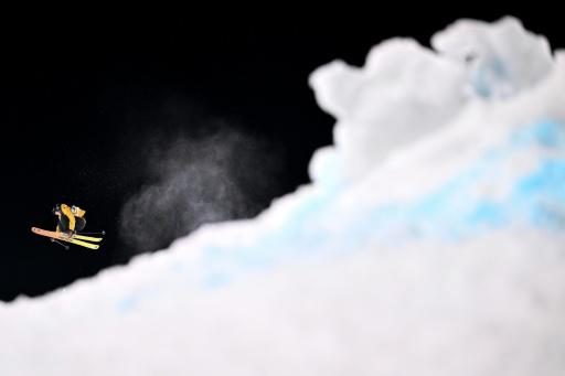La noruega Tormod Frostad durante la final de big air de esquí acrobático de los Juegos Olímpicos de Invierno de Milán-Cortina. En Livigno (norte de Italia), el 17 de febrero de 2026