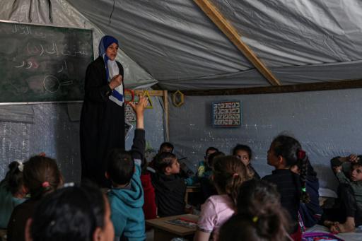 El desafío de educar a los niños entre los escombros de Gaza