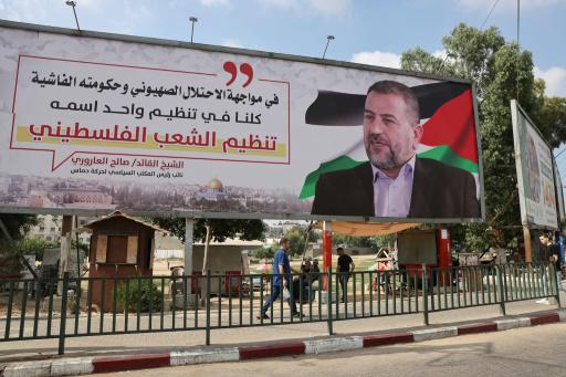 Tristeza y orgullo en el pueblo de Cisjordania del número dos de Hamás, muerto en Beirut