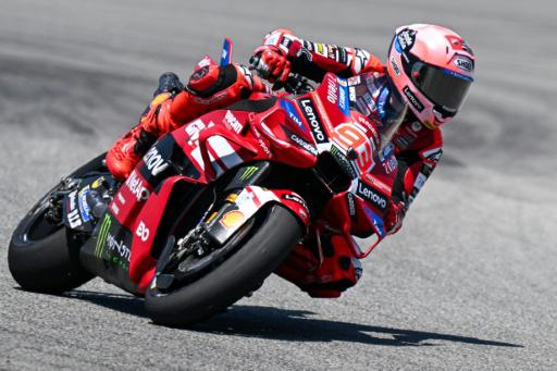 El piloto español de Ducati Marc Márquez durante la primera jornada de entrenamientos de pretemporada de MotoGP, en el circuito de Sepang (Malasia) el 3 de febrero de 2026