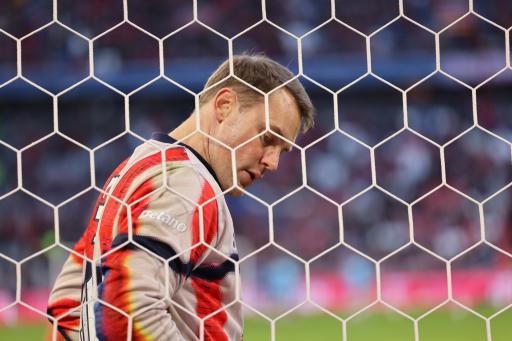 El portero y capitán del Bayern Munich, Manuel Neuer, durante el partido de Bundesliga contra el Hoffenheim, en el Allianz Arena de Múnich (sur de Alemania), el8 de febrero de 2026