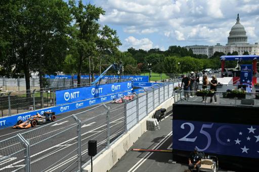 Trump da la salida de la carrera de IndyCar en las calles de Washington