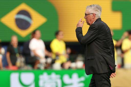 El italiano Carlo Ancelotti, seleccionador de Brasil, tras la derrota 2-1 del equipo ante Noruega en los octavos de final del Mundial, en el MetLife Stadium, en East Rutherford, Nueva Jersey, el 5 de junio de 2026