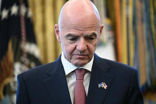 El presidente de la FIFA, Gianni Infantino, el 17 de noviembre de 2025 en el Despacho Oval de la Casa Blanca, en Washington