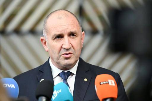 El primer ministro de Bulgaria, Rumen Radev