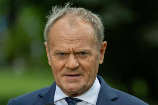 Le Premier ministre polonais Donald Tusk, le 3 juillet 2026 à Varsovie