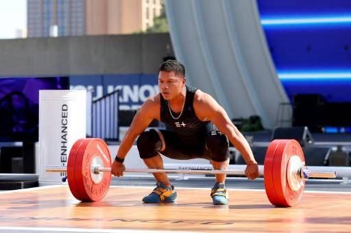 El colombiano Yoni Andica durante su participación en los Enhanced Games en Las Vegas el 24 de mayo de 2026