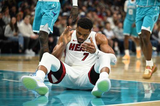Giannis Antetokounmpo durante la derrota del Miami Heat ante los Charlotte Hornets el 24 de octubre de 2026
