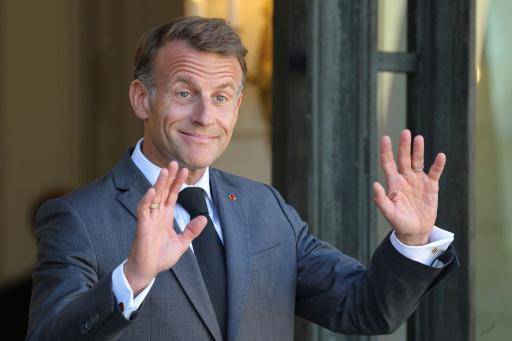 El presidente de Francia, Emmanuel Macron, aguarda al primer ministro de Irak, Ali Falih al Zaidi, el 14 de septiembre de 2026 en el Palacio del Elíseo, en París