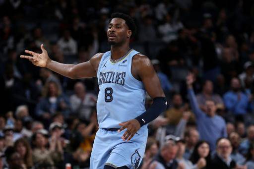 Jaren Jackson Jr. durante un partido de los Memphis Grizzlies ante los San Antonio Spurs el 6 de enero de 2026