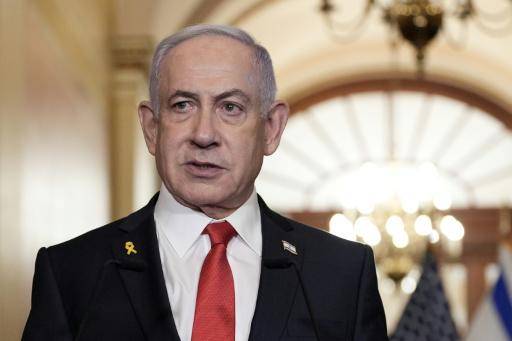 Esta foto de archivo muestra al primer ministro israelí, Benjamin Netanyahu, en el Capitolio de Washington, el 7 de febrero de 2025