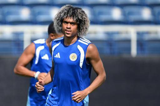 El centrocampista de Curazao, Tahith Chong, durante una sesión de entrenamiento previa al partido del Grupo E ante Alemania, en Boca Ratón, el 13 de junio de 2026