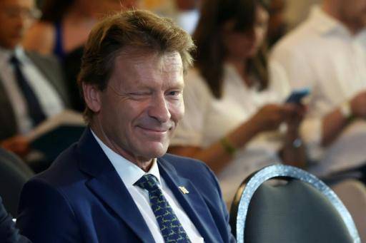 Richard Tice, número dos del partido Reform UK, en una rueda de prensa en Londres el 3 de agosto de 2026
