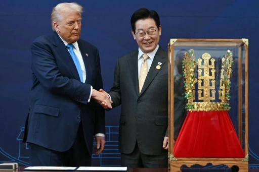 El acuerdo arancelario se cerró después de que Trump se reuniera con su homólogo surcoreano, Lee Jae Myung, en octubre
