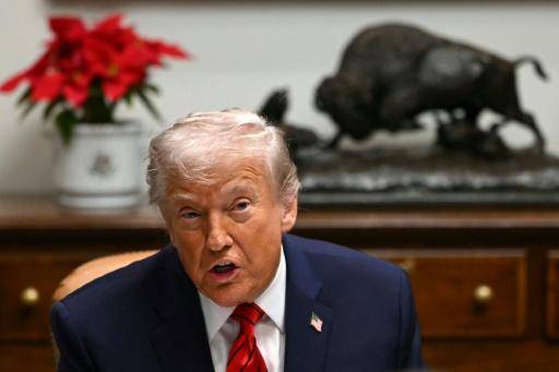 Andrew Caballero-Reynolds | El presidente de Estados Unidos, Donald Trump, el 10 de diciembre de 2025 en la Casa Blanca, en Washington