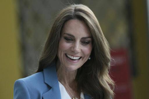 La princesa Catalina, esposa del príncipe Guillermo, durante una visita a Reggio Emilia (Italia), el 13 de mayo de 2026.