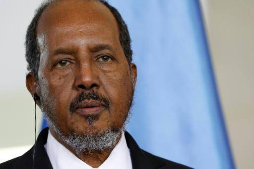 Esta foto de archivo muestra al presidente de Somalia, Hassan Sheikh Mohamud, en Berlín, el 5 de noviembre de 2024