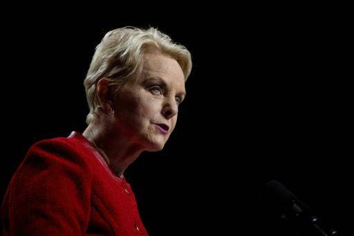 Cindy McCain, directora del Programa Mundial de Alimentos (PMA), honra el legado de su marido, el fallecido senador estadounidense John McCain, el 28 de septiembre de 2023 en Tempe, Arizona