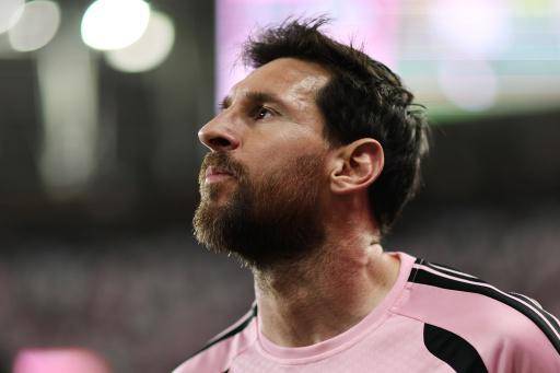 Lionel Messi durante el partido entre el Inter Miami y New York City el 14 de octubre de 2026