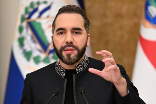El presidente de El Salvador, Nayib Bukele, en conferencia de prensa en Casa Presidencial, en San Salvador, el 16 de octubre de 2026