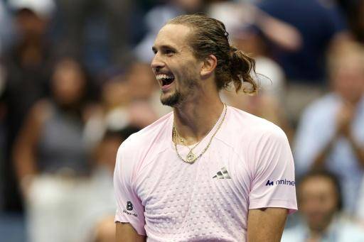 Alexander Zverev tras el punto de la victoria en la final del US Open el 13 de septiembre de 2026