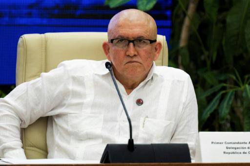 El comandante de la guerrilla colombiana ELN, Antonio García, el 9 de junio de 2023 en La Habana