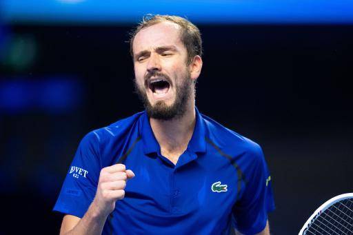 Daniil Medvedev durante su victoria sobre Daniel Mérida en la primera ronda del torneo de Viena (Austria), el 28 de octubre de 2026