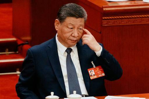 El presidente chino, Xi Jinping, durante una sesión plenaria de la asamblea legislativa de su país, el 9 de marzo de 2026 en Pekín