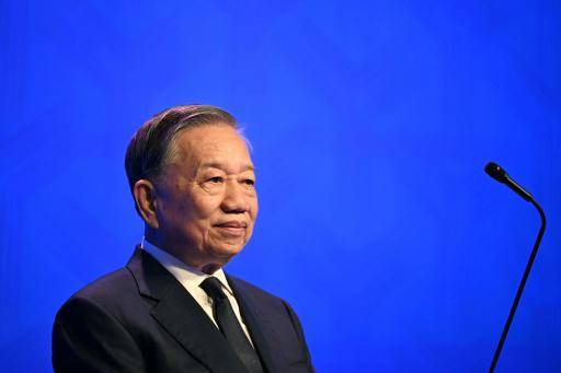 El presidente de Vietnam, To Lam, el 29 de mayo de 2026 en la cumbre Shangri-La, en Singapur, el 29 de mayo de 2026