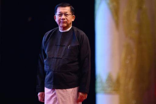 Min Aung Hlaing, exjefe de la junta militar y actual presidente de Birmania, el 28 de marzo de 2026 en Naypyidaw