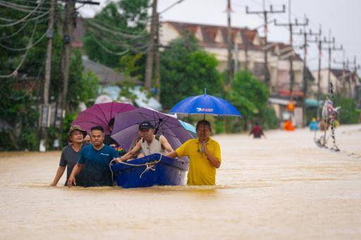 Al menos 13 muertos en inundaciones en el sur de Tailandia