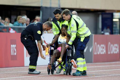 La jamaicana Shericka Jackson se lesiona en la reunión de Lausana