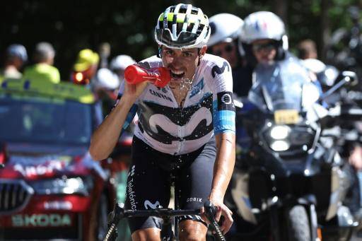 El español Enric Mas abandona el Tour de Francia